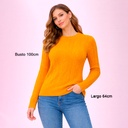 Sweater And EA Mostaza- S