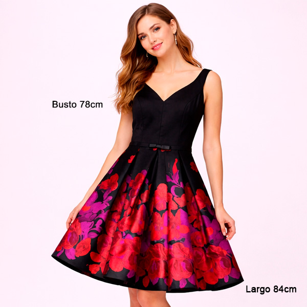 Vestido Alyce Paris Negro- XS