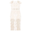 Vestido Forever21 Beige y Nude- S