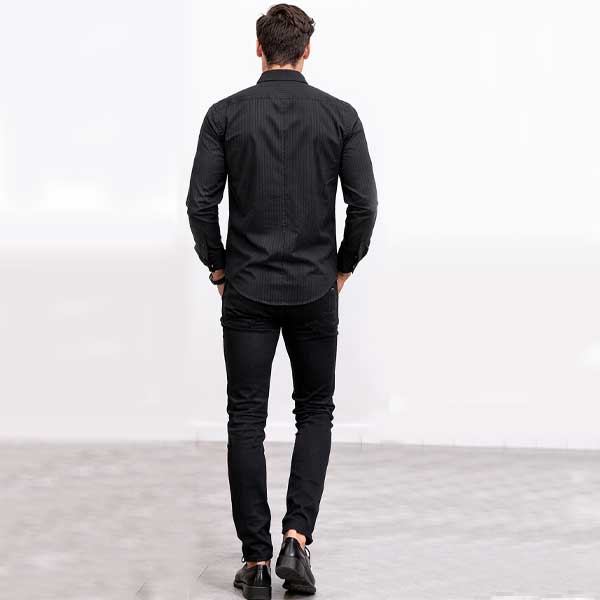 Camisa Kenneth Cole Negro- S