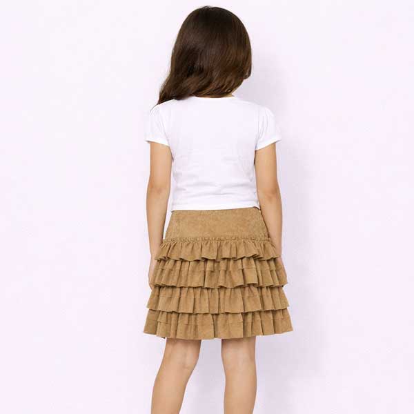Falda Zara Kids Ocre- 9/10