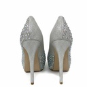 Tacones Blossom Plateado- 37