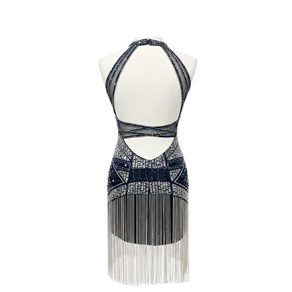 Vestido Alyce Paris Bordado- S