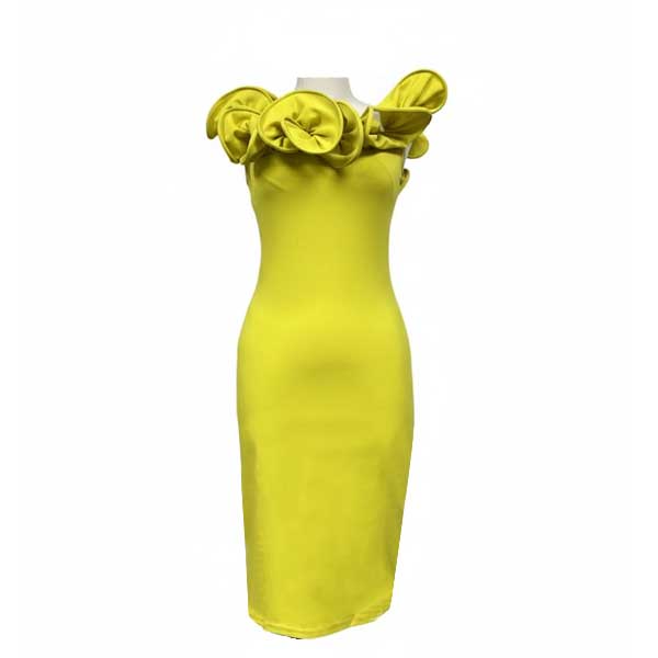 Vestido Xtaren Amarillo- S