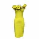 Vestido Xtaren Amarillo- S