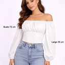 Blusa Japna Blanco- S