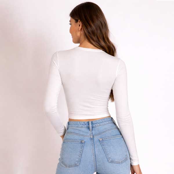 Blusa Sincerely Jules Plateado- XS