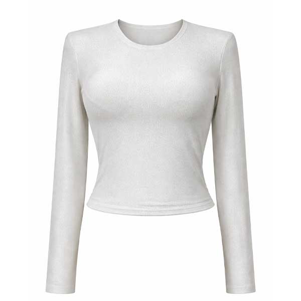 Blusa Sincerely Jules Plateado- XS