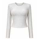 Blusa Sincerely Jules Plateado- XS