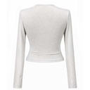 Blusa Sincerely Jules Plateado- XS