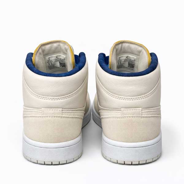 Botines Nike Jordan Beige y Azul- 39