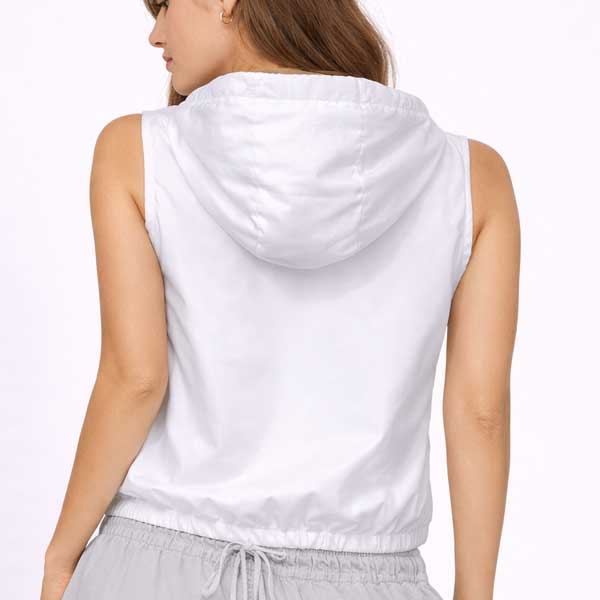 Chaleco Deportivo InsyFit Blanco Reflectivo- S