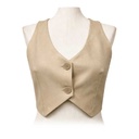 Chaleco Tally Weijl Beige- M