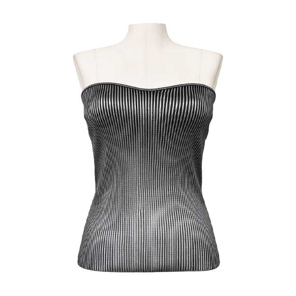 Straples Black Plateado- M