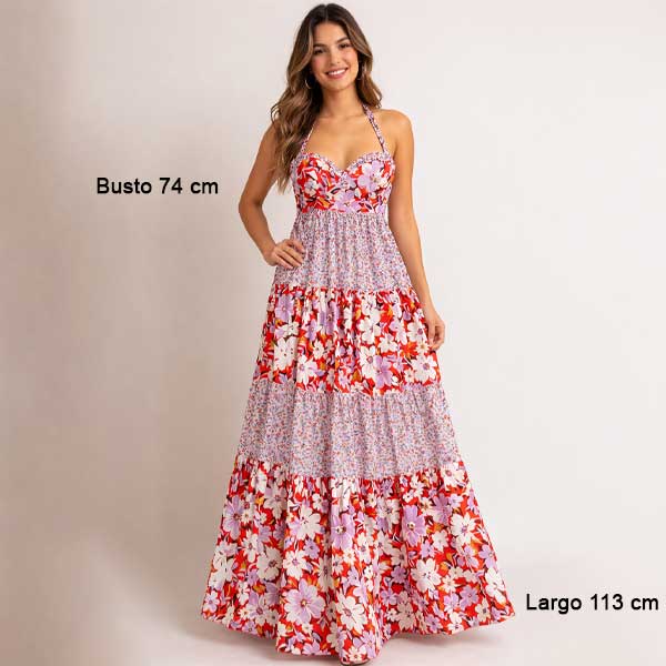 Vestido BOG Collective Floral- M
