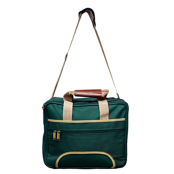 Bolso Viajero Shaowmix Verde y Nude