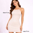 Vestido Pull&Bear Beige- S