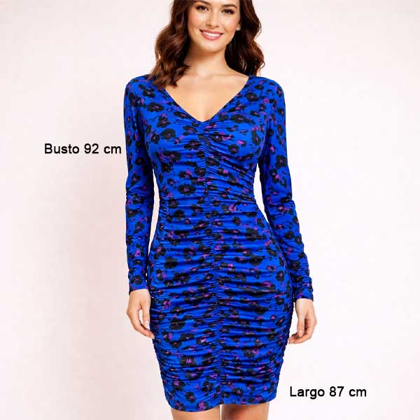 Vestido Zara Floral- S