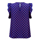 Blusa Limonada Rosa Lunares- L