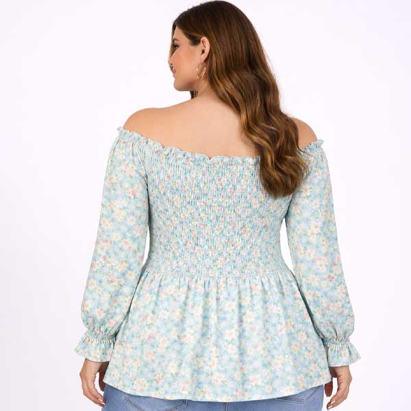 Blusa Top Model Floral- XL