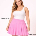 Falda Ava*Viv Rosado- 1XL
