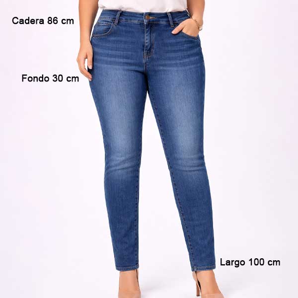 Jeans Fashion Nova Prelavado- 32