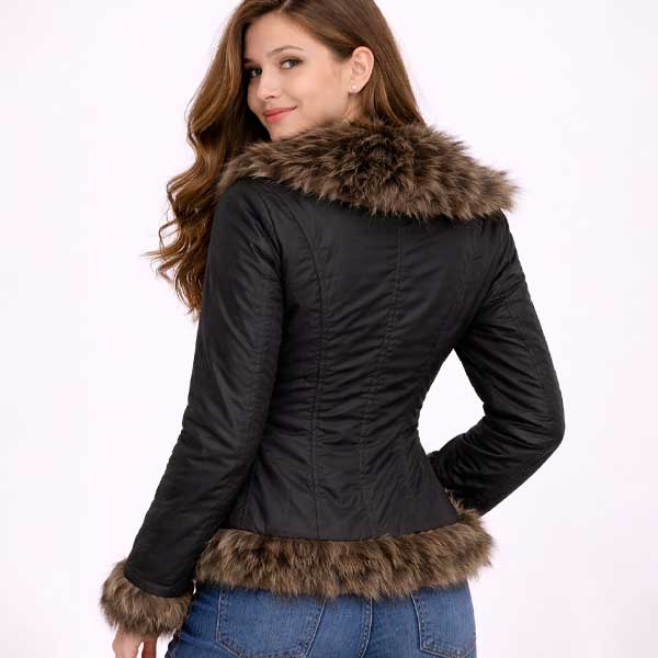 Chaqueta Zara Marron- M