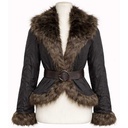 Chaqueta Zara Marron- M