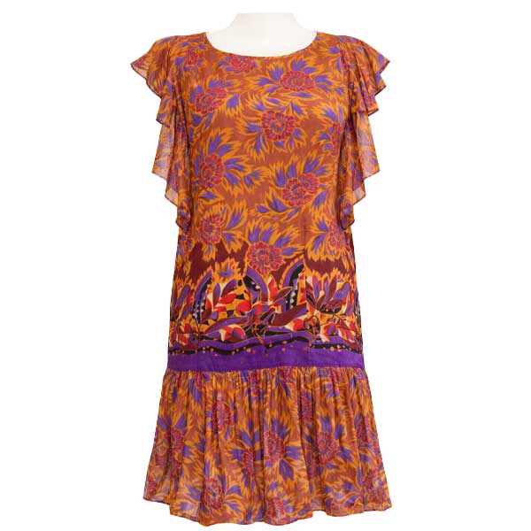 Vestido Mango Suit Estampado- XS