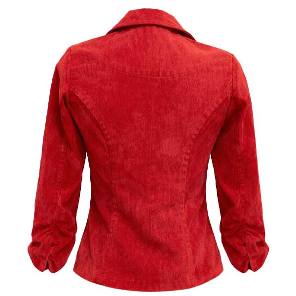 Blazer Mocca Rojo- M