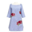 Vestido Exotik Rayas- M