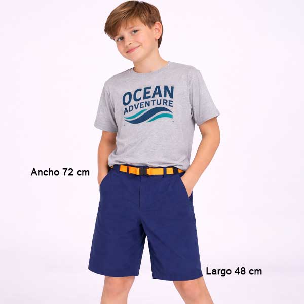 Short Columbia Azul Marino- 10