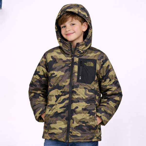 Chaqueta Reversible The North Face Verde Oliva- 10/12