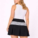 Falda Short Negro- S