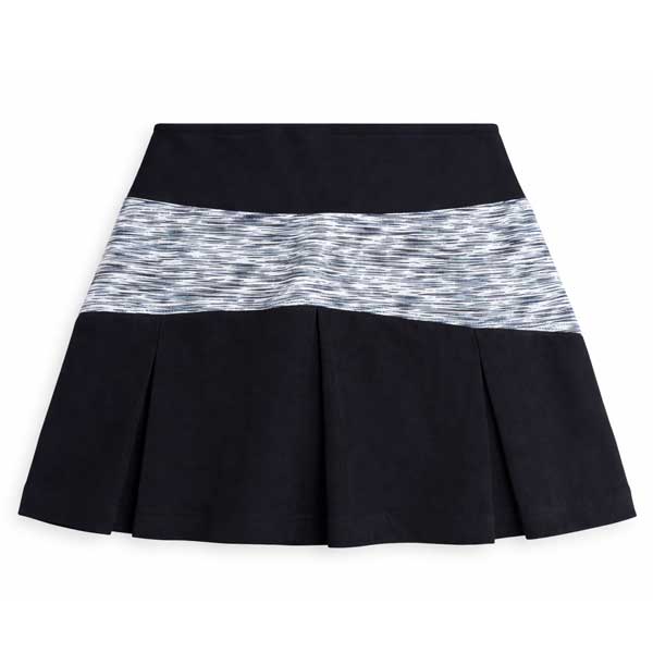 Falda Short Negro- S