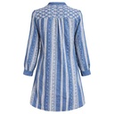 Vestido Zara Azul y Blanco- XS