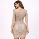 Vestido Coya Pedreria- M