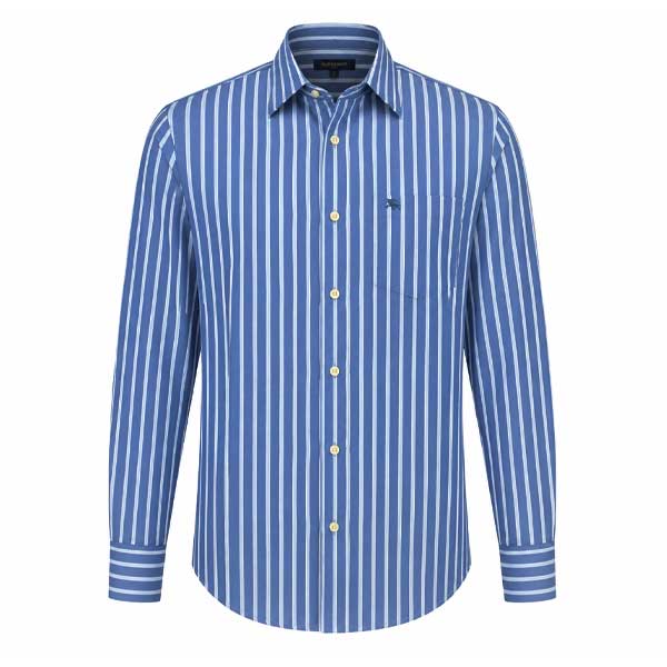 Camisa Abercrombie Lineas- M