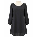 Vestido Peach Love Negro- M