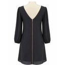 Vestido Peach Love Negro- M