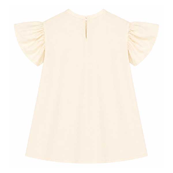 Vestido Zara Beige- 4