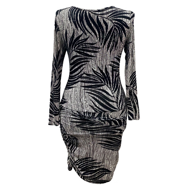 Vestido Mimx Negro y Blanco- M