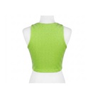 Blusa Glu Glu Verde Neon- S 