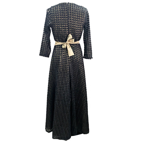 Vestido de Gala Maria Teresa Pinto Negro- L