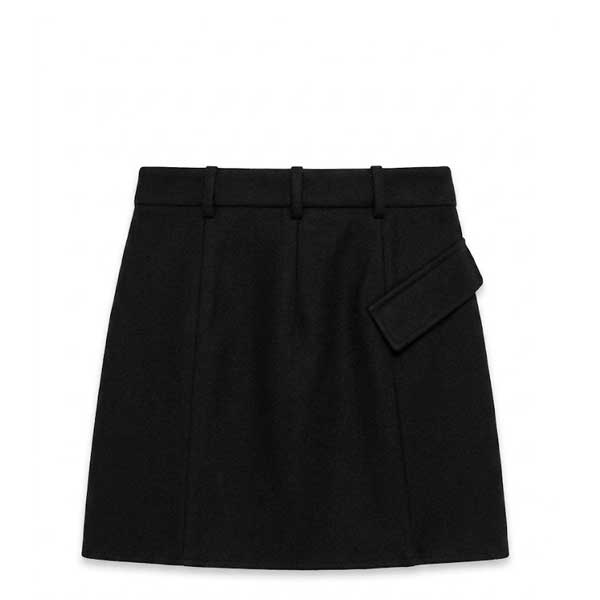 Falda Shein Negro- S