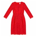 Vestido HyM Encaje Rojo- XS