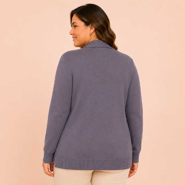 Blusa Distry Moda Gris- L