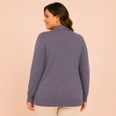 Blusa Distry Moda Gris- L