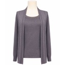 Blusa Distry Moda Gris- L