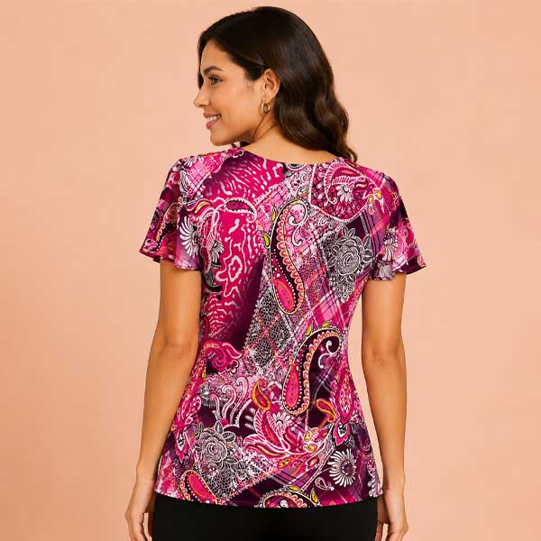 Blusa Estampada- S
